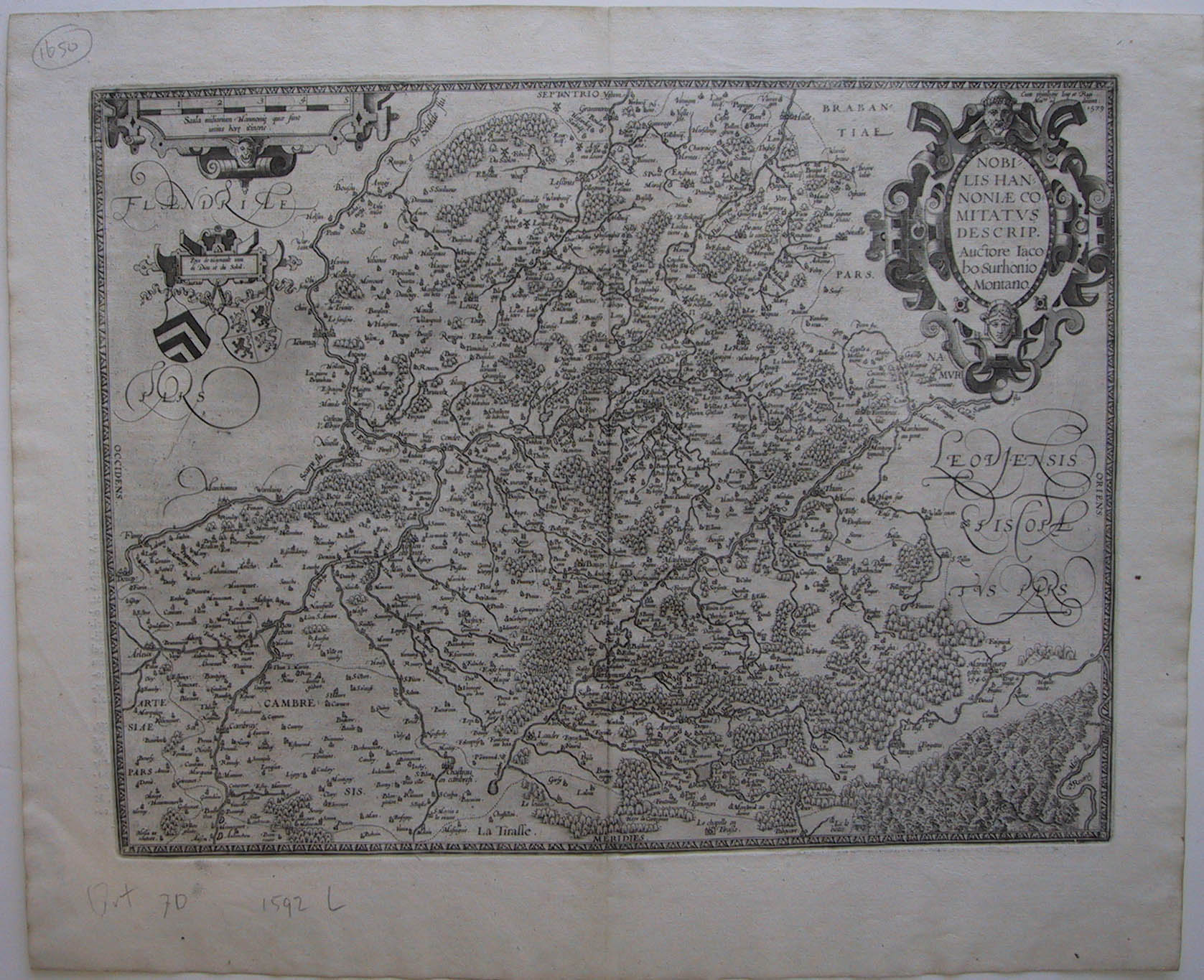 image of map 1650